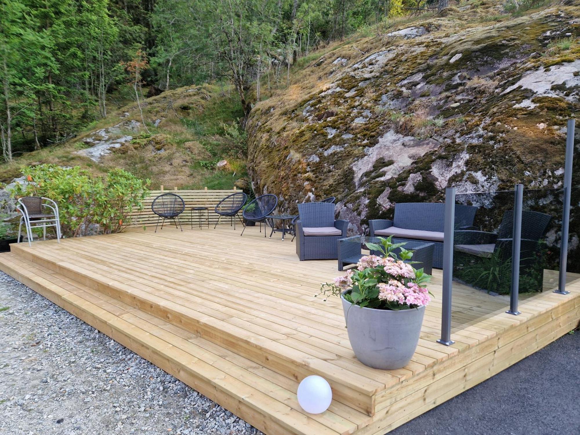 Kvamsdal Pensjonat 3 Eidfjord Exterior photo